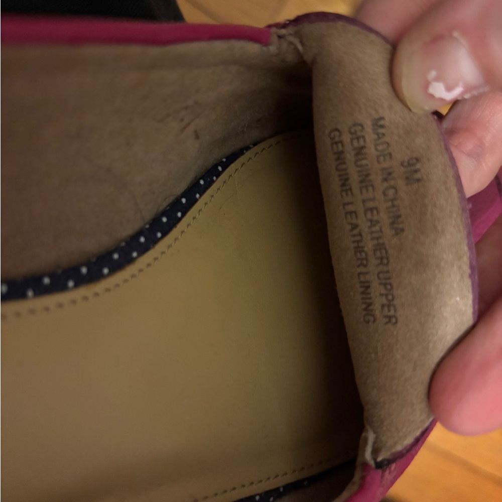 Talbots Pink Flats Sleek Minimalist Design - Picture 5 of 7